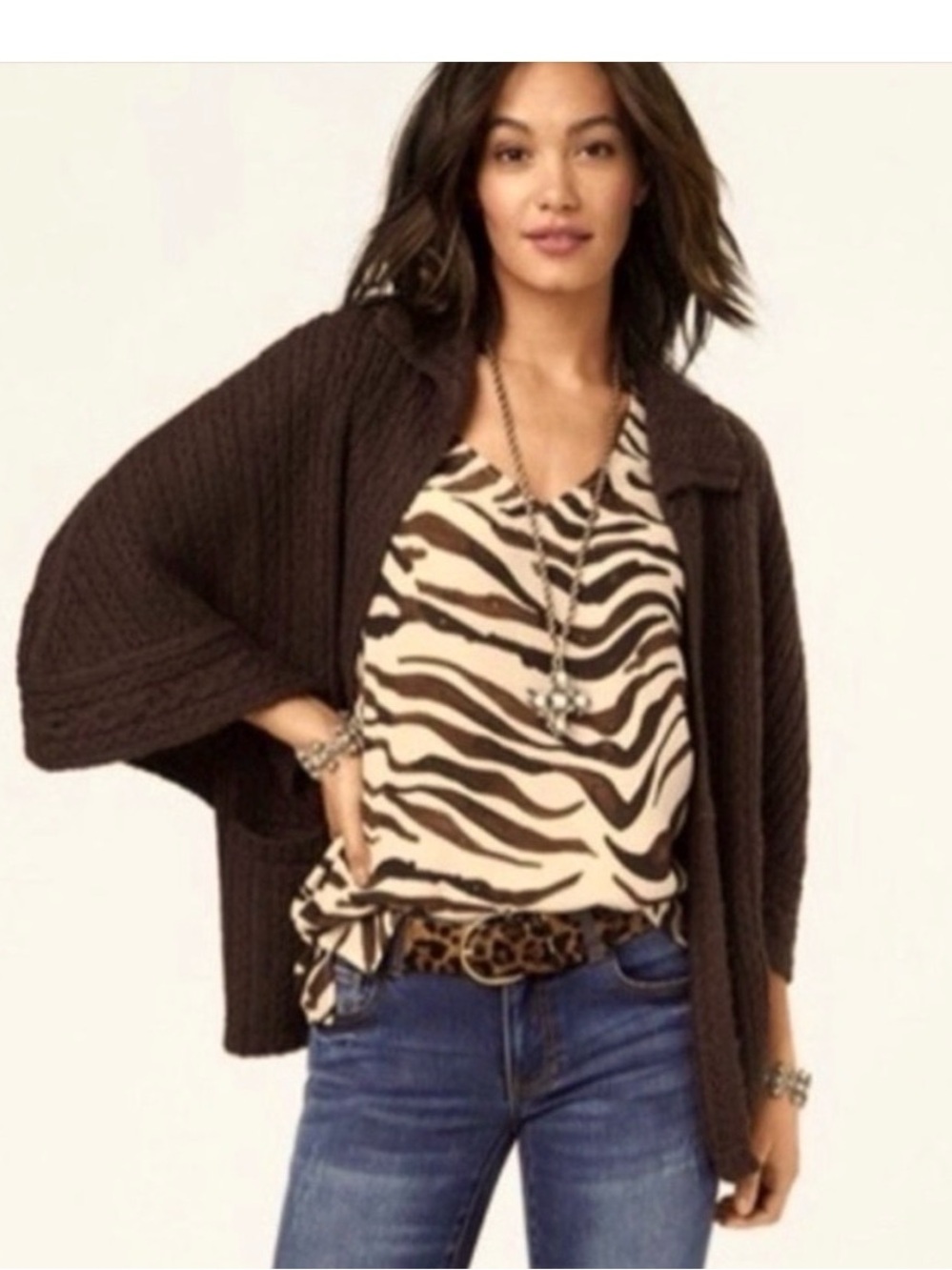 CAbi Cardigan Repose Cape